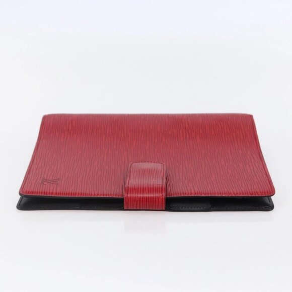 LOUIS VUITTON Epi Agenda GM Day Planner Cover Red R20217 LV Auth 148069 - Picture 4 of 14